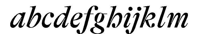 GTAlpinaFine MdIt 2 FONT
