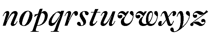 GTAlpinaFine MdIt 2 Font LOWERCASE
