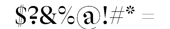 GTAlpinaFine Rg 2 Font OTHER CHARS