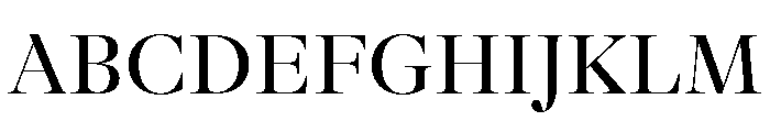 GTAlpinaFine Rg Font UPPERCASE