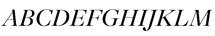 GTAlpinaFine RgIt 2 Font UPPERCASE