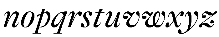 GTAlpinaFine RgIt 2 Font LOWERCASE