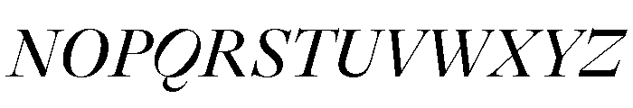 GTAlpinaFine RgIt Font UPPERCASE