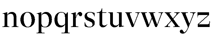 GTAlpinaFine Rg Font LOWERCASE