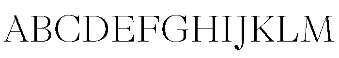 GTAlpinaFine Th 2 Font UPPERCASE