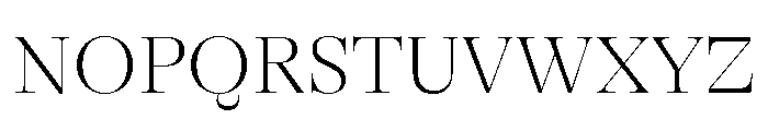 GTAlpinaFine Th 2 Font UPPERCASE