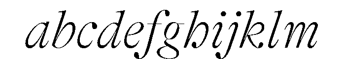 GTAlpinaFine ThIt FONT