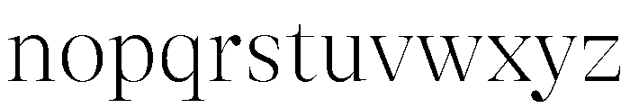 GTAlpinaFine Th Font LOWERCASE