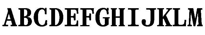 GTAlpinaTypewriter Bd 2 Font UPPERCASE