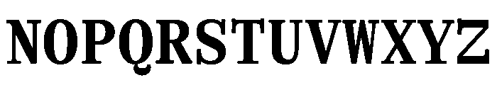 GTAlpinaTypewriter Bd 2 Font UPPERCASE