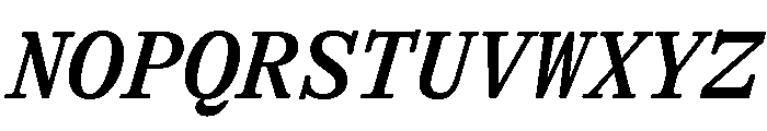 GTAlpinaTypewriter MdIt 2 Font UPPERCASE