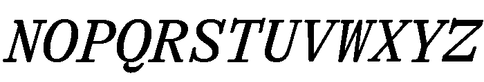 GTAlpinaTypewriter RgIt 2 Font UPPERCASE