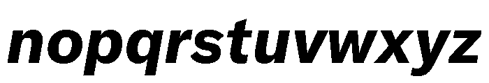 GTAmericaLCGV BoldItalic 2 Font LOWERCASE