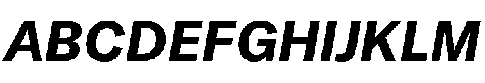 GTAmericaLCGV BoldItalic Font UPPERCASE