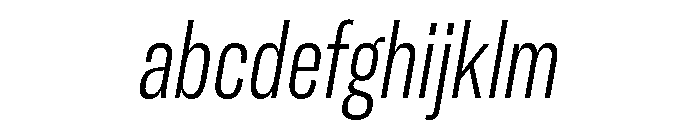 GTAmericaLCGV CompressedThinItalic 2 FONT