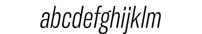 GTAmericaLCGV CompressedThinItalic FONT