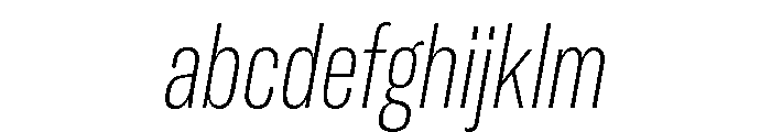 GTAmericaLCGV CompressedUltraLightItalic 2 FONT