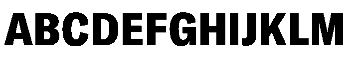 GTAmericaLCGV CondensedBlack Font UPPERCASE