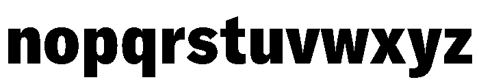 GTAmericaLCGV CondensedBlack Font LOWERCASE