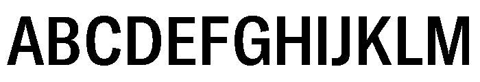 GTAmericaLCGV CondensedMedium 2 Font UPPERCASE