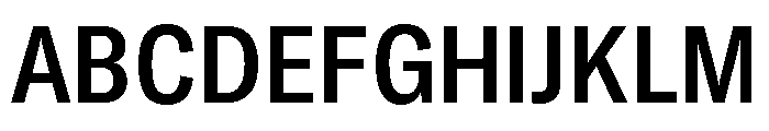 GTAmericaLCGV CondensedMedium Font UPPERCASE