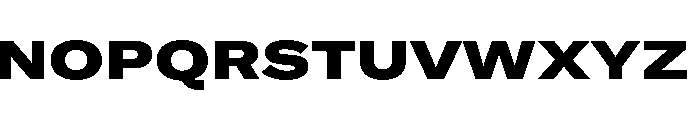 GTAmericaLCGV ExpandedBlack Font UPPERCASE