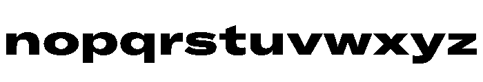 GTAmericaLCGV ExpandedBlack Font LOWERCASE