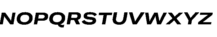 GTAmericaLCGV ExpandedBoldItalic 2 Font UPPERCASE