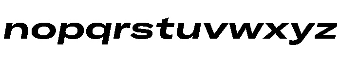 GTAmericaLCGV ExpandedBoldItalic Font LOWERCASE