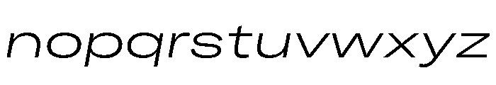GTAmericaLCGV ExpandedLightItalic 2 Font LOWERCASE