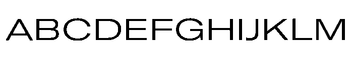 GTAmericaLCGV ExpandedRegular 2 Font UPPERCASE