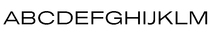 GTAmericaLCGV ExpandedRegular Font UPPERCASE