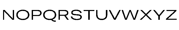 GTAmericaLCGV ExpandedRegular Font UPPERCASE
