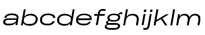 GTAmericaLCGV ExpandedRegularItalic FONT