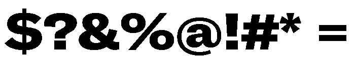 GTAmericaLCGV ExtendedBlack 2 Font OTHER CHARS