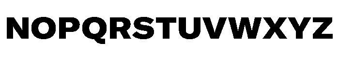GTAmericaLCGV ExtendedBlack 2 Font UPPERCASE