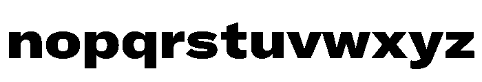 GTAmericaLCGV ExtendedBlack 2 Font LOWERCASE