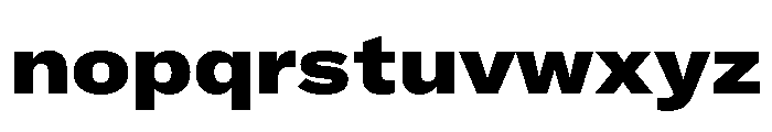 GTAmericaLCGV ExtendedBlack Font LOWERCASE