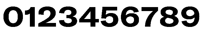 GTAmericaLCGV ExtendedBold Font OTHER CHARS