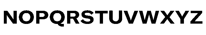 GTAmericaLCGV ExtendedBold Font UPPERCASE
