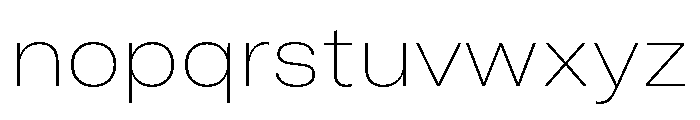 GTAmericaLCGV ExtendedUltraLight 2 Font LOWERCASE