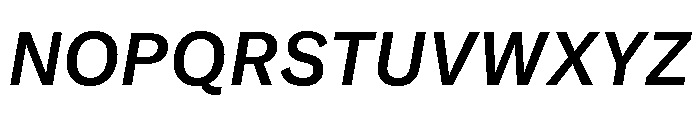 GTAmericaLCGV MediumItalic 2 Font UPPERCASE