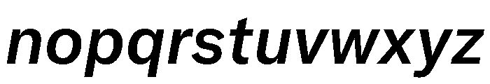 GTAmericaLCGV MediumItalic 2 Font LOWERCASE