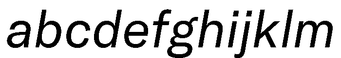 GTAmericaLCGV RegularItalic 2 FONT