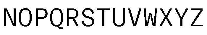 GTAmericaMonoLCGV Light Font UPPERCASE