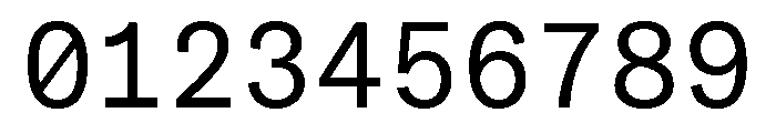 GTAmericaMonoLCGV Regular Font OTHER CHARS