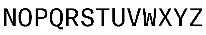 GTAmericaMonoLCGV Regular Font UPPERCASE