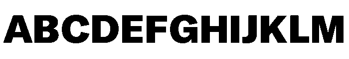 GTAmericaThaiLooped Black Font UPPERCASE