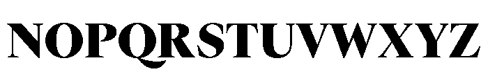GTCanon LBlack 2 Font UPPERCASE