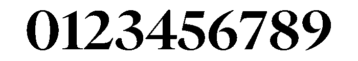 GTCanon LBold Font OTHER CHARS